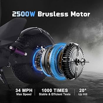 Amazon.com : SAY YEAH Electric Scooter 2500W/3500W Motor 48V